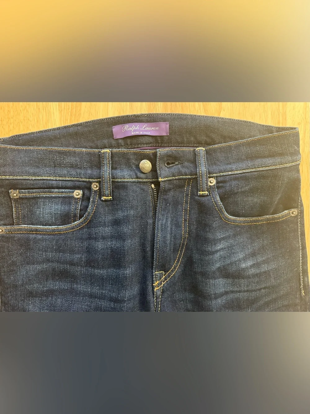Ralph Lauren Purple Label men’s skinny jeans dark wash size 30/32